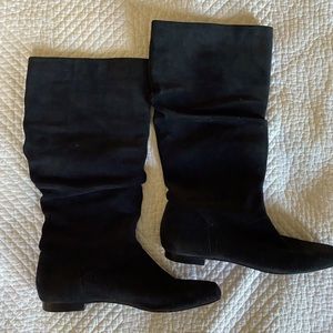 Calvin Klein Black Suede boots